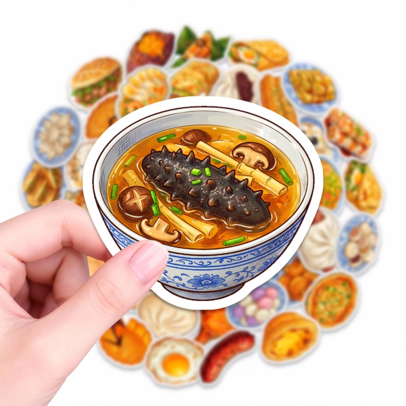 50pcs Chinese Food Diary, Non- - Food Like Snacks 评论和价格
