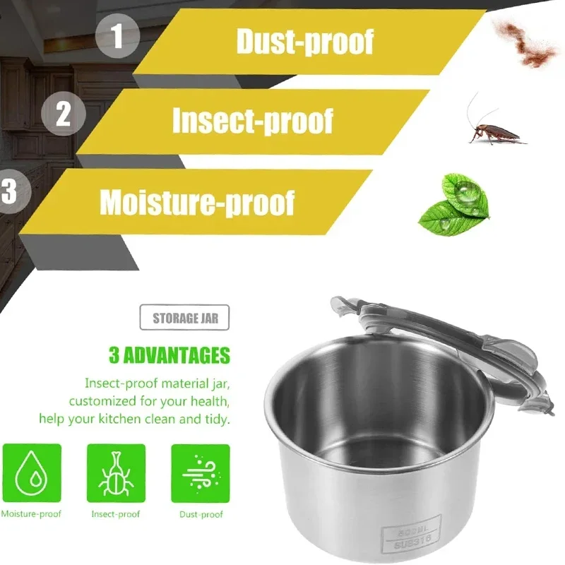 Stainless Steel Food Container - Food Like Snacks 评论和价格