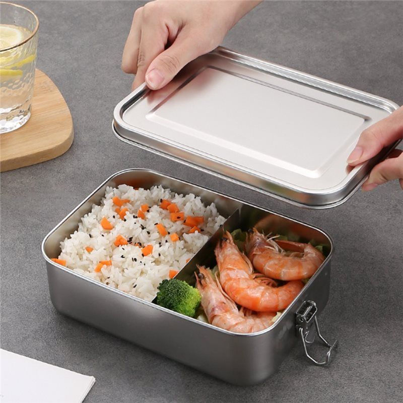 AEE2-Stainless Steel Bento Box - Food Snacks For School 评论和价格