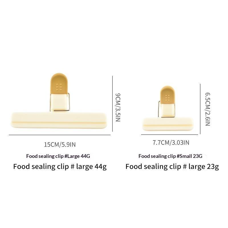 3 PCS Portable Snack Seal Clip - Food Snacks For Picnic 评论和价格