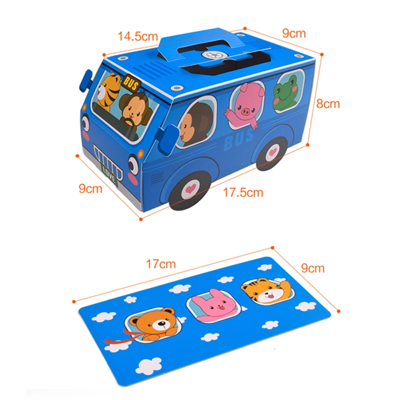 6PCS Gift Box Packaging Handle - Food Snacks For School 评论和价格