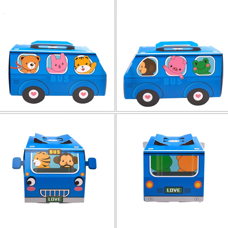6PCS Gift Box Packaging Handle - Food Snacks For School 评论和价格