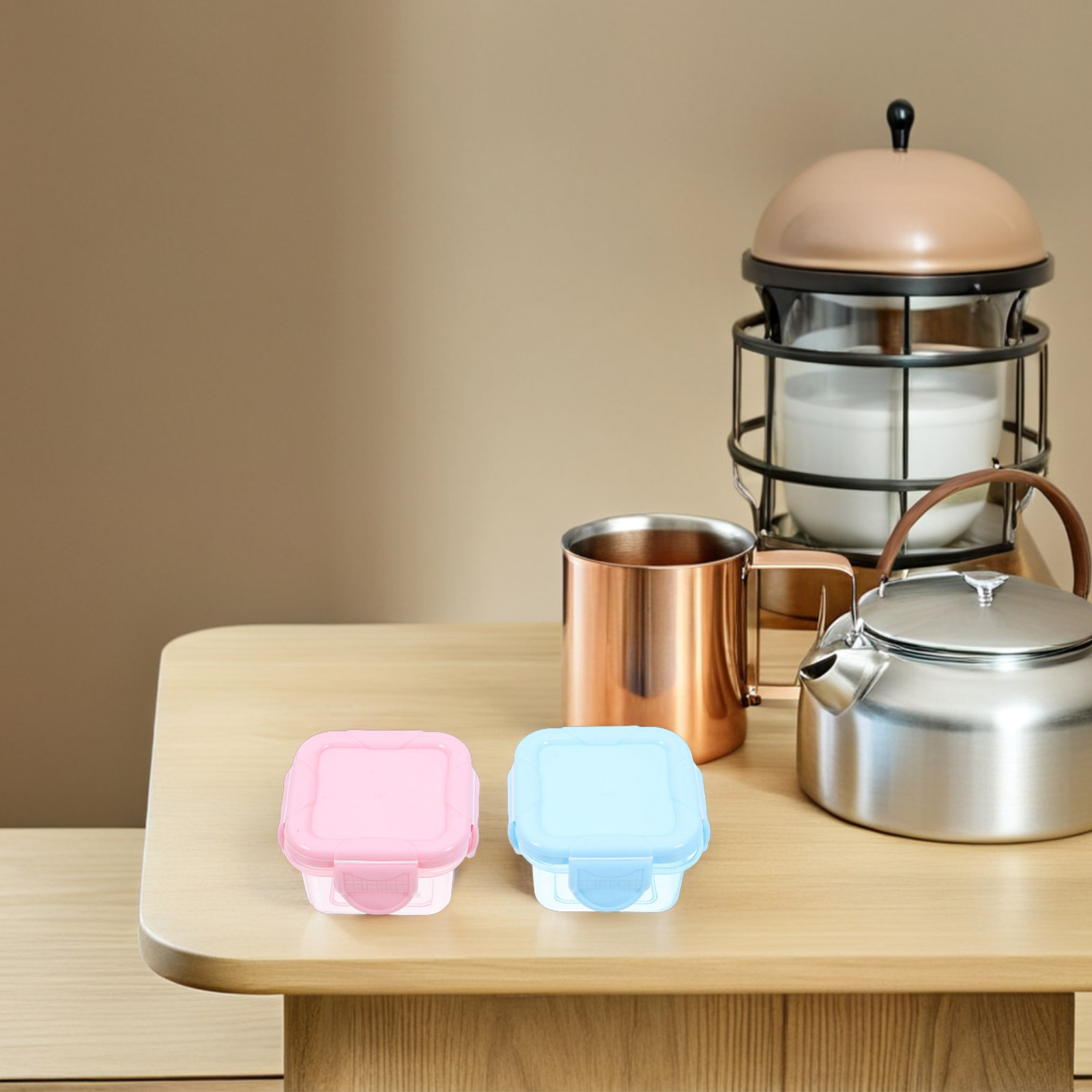 4Pcs Portable Snack Containers - Food Snacks For Picnic 评论和价格