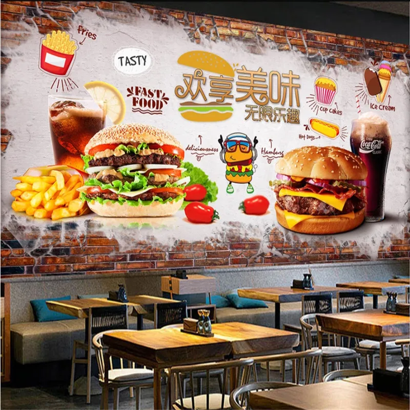 Customized Text Burger French  - Food Snacks Background 评论和价格
