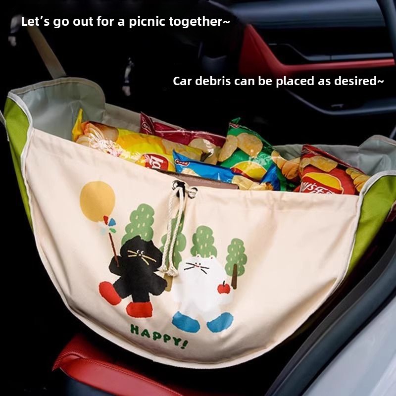 Large Capacity Car Storage Bag - Food Snacks For Picnic 评论和价格