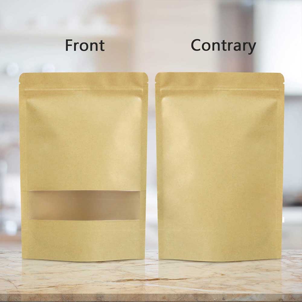 10-50pcs Upright Seal Bone Zip - Food Like Snacks 评论和价格