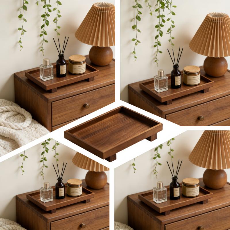 * Tableware Solid Walnut Woode - Food Like Snacks 评论和价格
