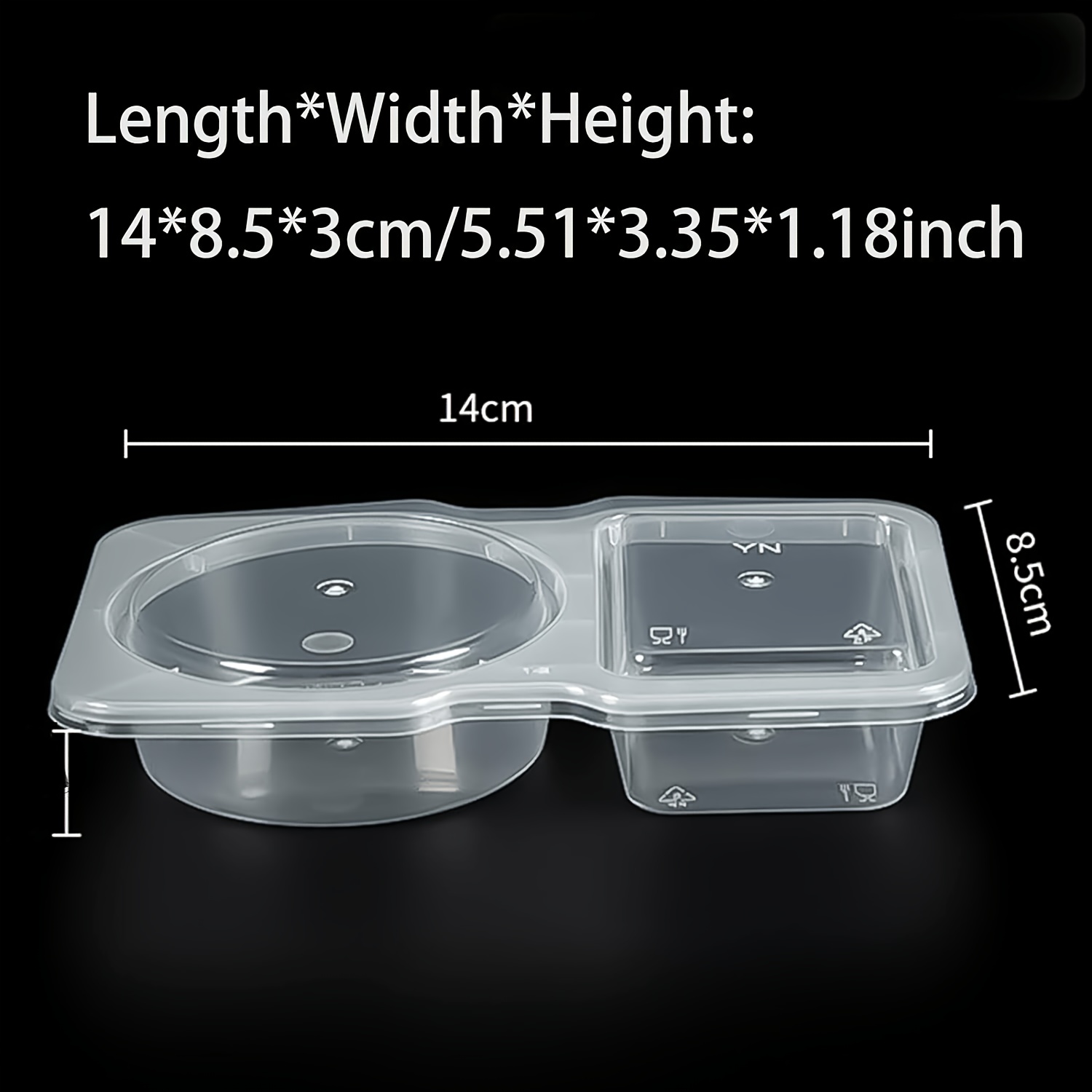 10Pcs Food Storage Containers  - Food Snacks For Picnic 评论和价格