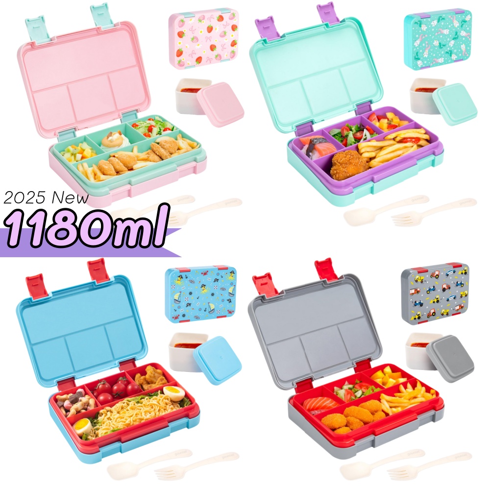 40oz Cartoon Pattern Bento Lun - Food Snacks For Picnic 评论和价格