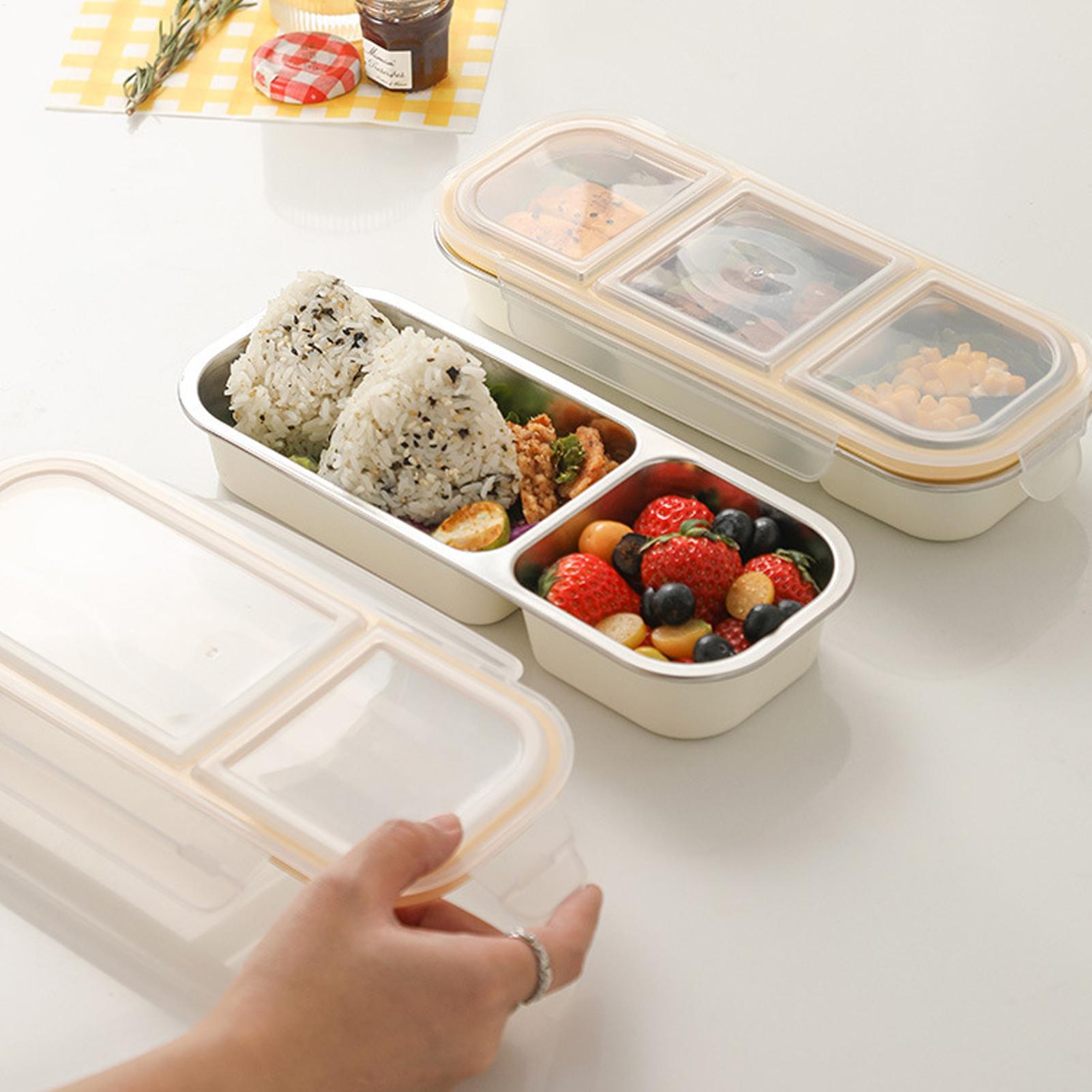Stainless Steel Snack Box Spil - Food Snacks For School 评论和价格