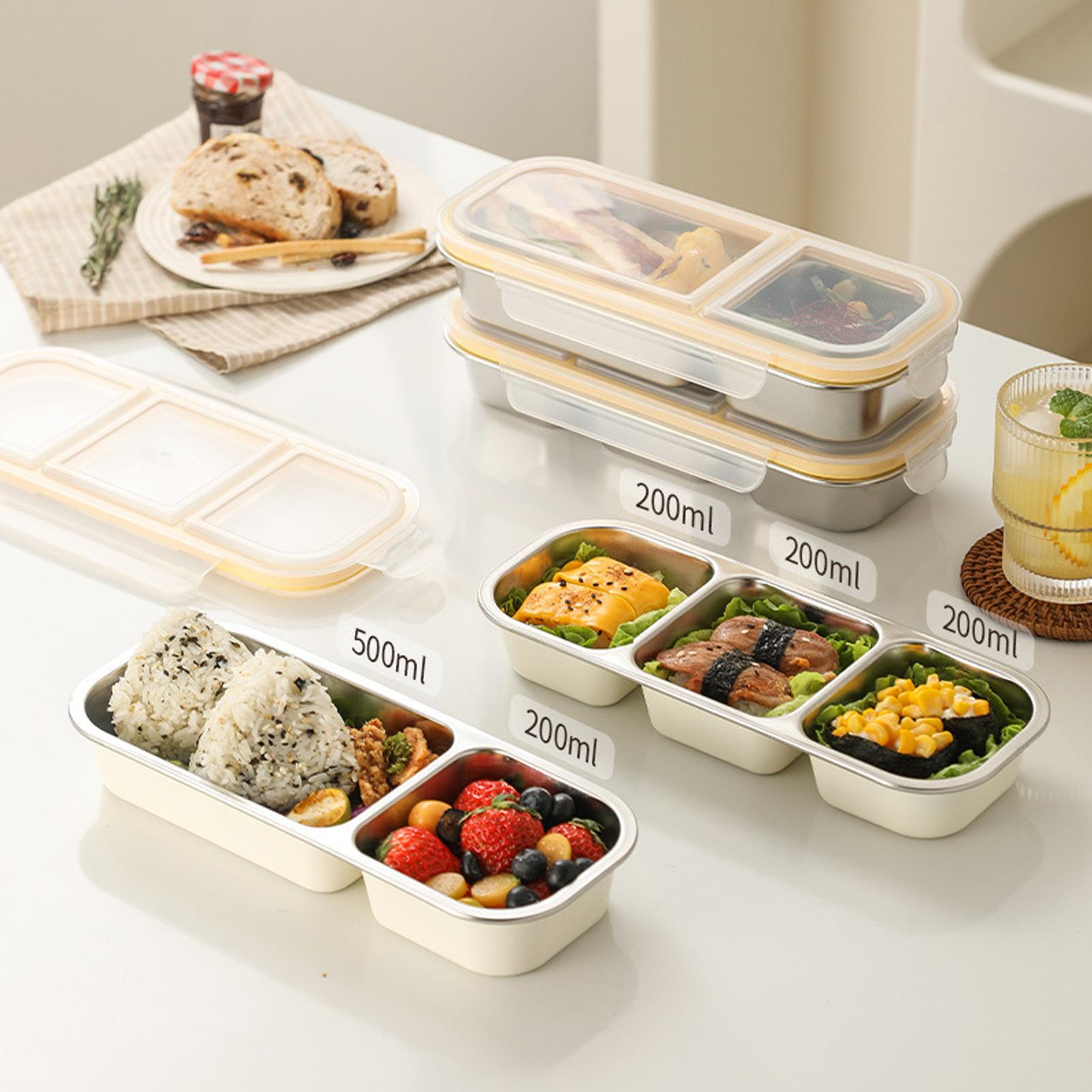 Stainless Steel Snack Box Spil - Food Snacks For School 评论和价格