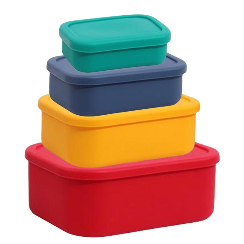 Food-grade Silicone Lunch Box  - Food Snacks For Picnic 评论和价格