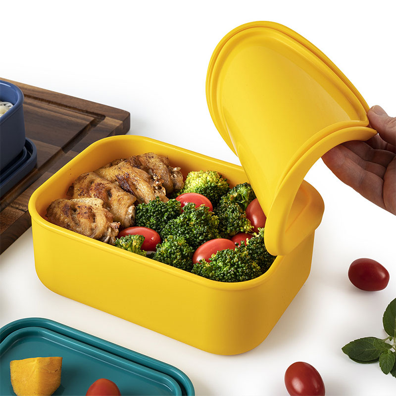 Food-grade Silicone Lunch Box  - Food Snacks For Picnic 评论和价格