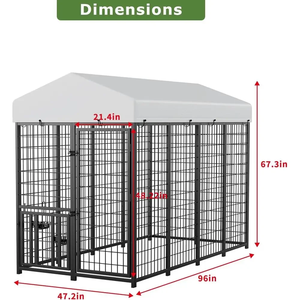 Sturdy Outdoor Dog Enclosure w - Foods X 评论和价格