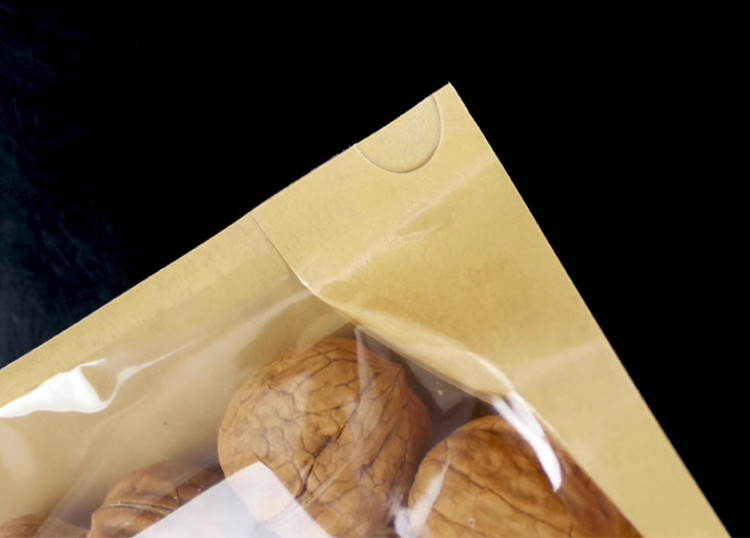100PCS Clear Stand-up Kraft Pa - Food Like Snacks 评论和价格